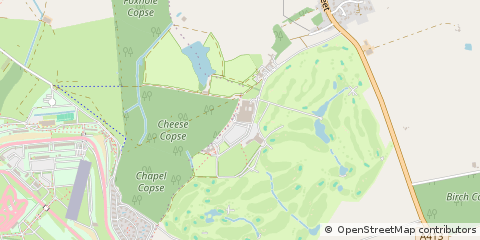 Map of Towcester, Northamptonshire