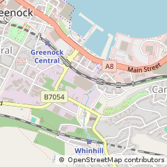 Map of Greenock