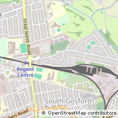 Map of Newcastle Upon Tyne