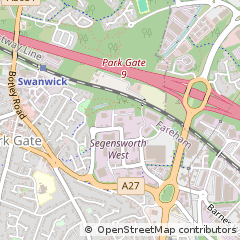 Map of Fareham, Hampshire