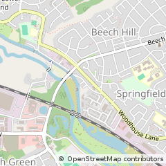 Map of Wigan, Lancashire