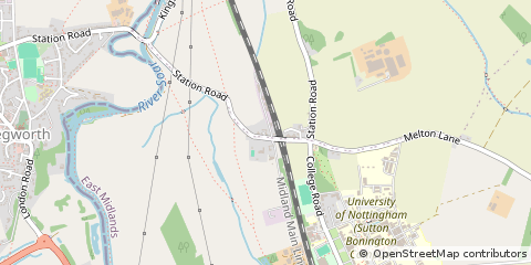 Map of Derby