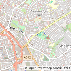Map of Nottingham, Nottinghamshire