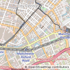 Map of Manchester