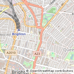 Map of Brighton, East Sussex