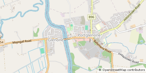 Map of Ballymena