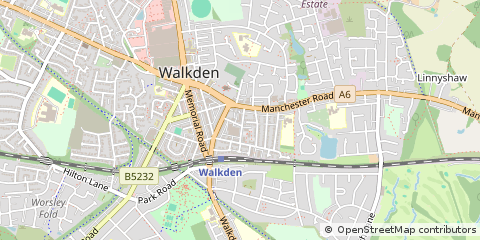 Map of Manchester