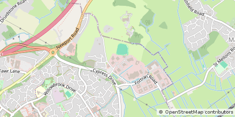 Map of Cardiff