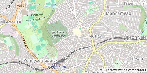 Map of Plymouth