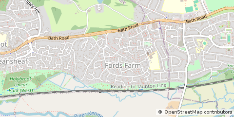 Map of Reading
