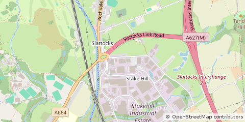 Map of Oldham