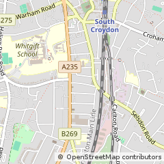 Map of South Croydon