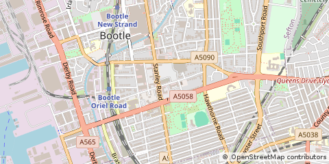 Map of Liverpool