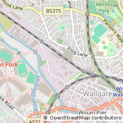 Map of Wigan