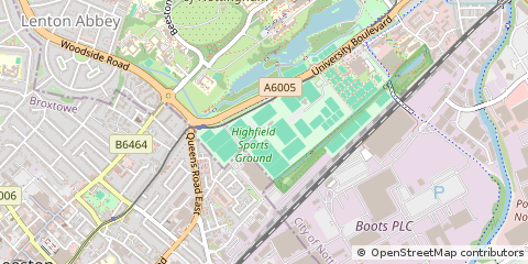 Map of Nottingham