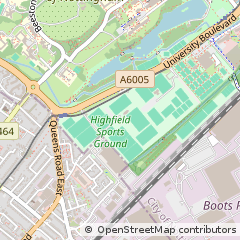 Map of Nottingham