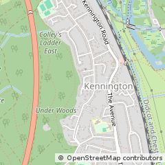 Map of Oxford, Oxfordshire
