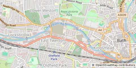 Map of Bath