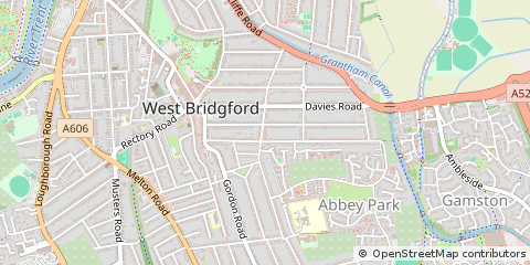 Map of Nottingham