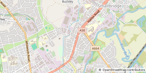 Map of Rochdale