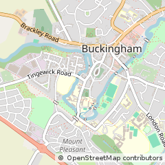 Map of Buckingham, Buckinghamshire