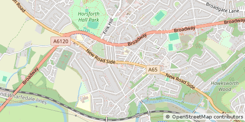 Map of Leeds