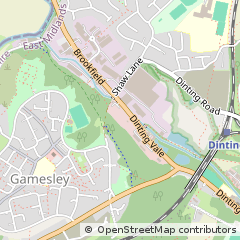 Map of Glossop, High Peak