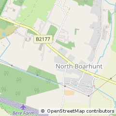 Map of Fareham, Hampshire