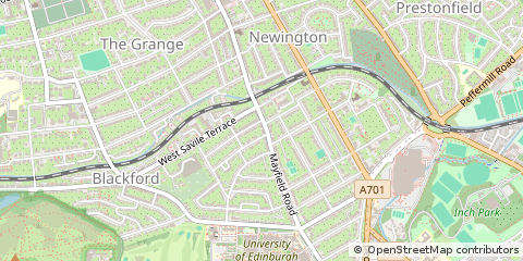Map of Edinburgh