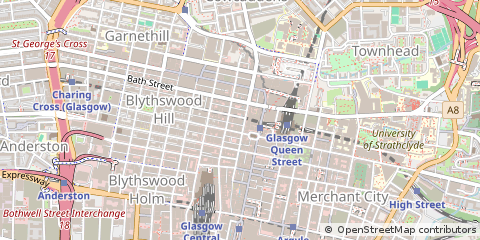 Map of Glasgow