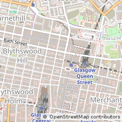 Map of Glasgow