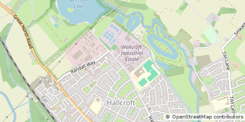 Map of Retford, Nottinghamshire
