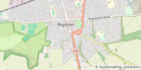 Map of Royston