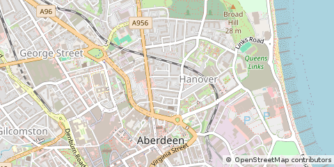 Map of Aberdeen