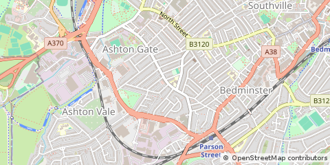 Map of Bristol