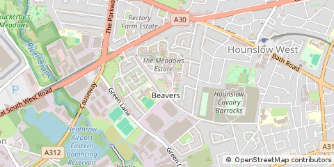 Map of Hounslow
