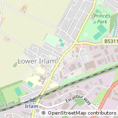 Map of Manchester
