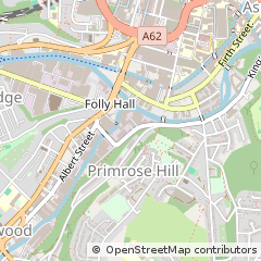 Map of Queens Mill Road Huddersfield