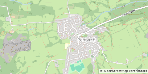 Map of Cardiff