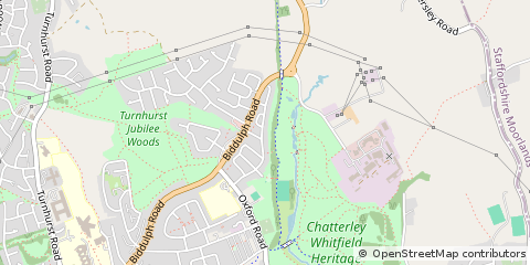 Map of Stoke-on-Trent