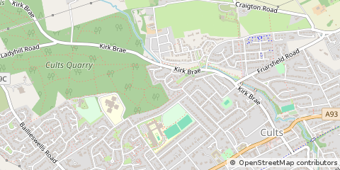 Map of Aberdeen