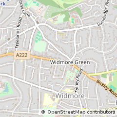 Map of Bromley