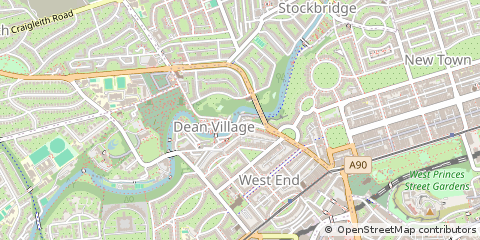 Map of Edinburgh