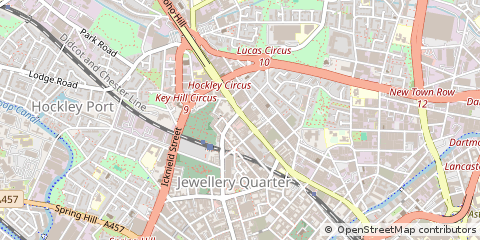 Map of Wakefield, West Yorkshire