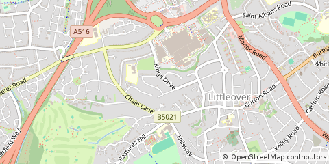 Map of Derby