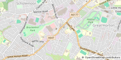 Map of Bradford