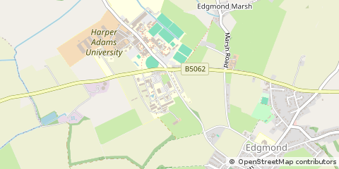 Map of Newport, Shropshire