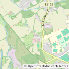 Map of Cranleigh, Surrey
