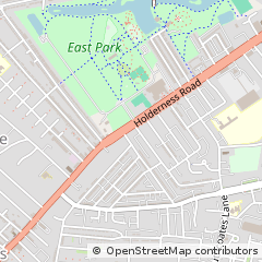 Map of Hull, East Yorkshire