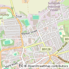 Map of Forfar